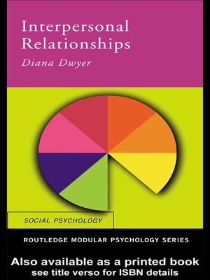 cover image of Interpersonal Relationships